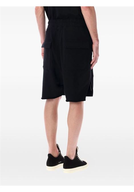 Black drawstring-detail shorts Rick Owens x Champion - unisex RICK OWENS X CHAMPION | CM01E1688CHFE09